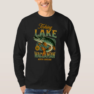 Nc Lakes Fishing Trip At Lake Waccamaw 1 T-Shirt