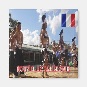 NC - New Caledonia - Dancers Melanesians Magnet