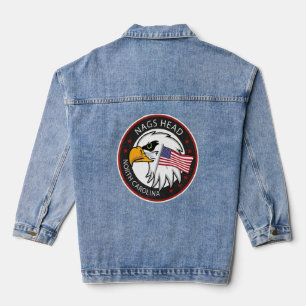 Nc North Carolina Nags Head Denim Jacket