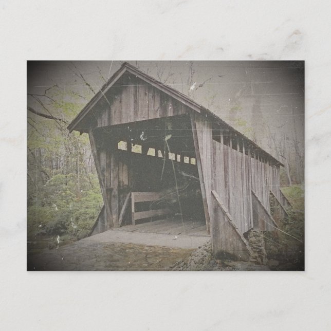 NC Old Bridge Postcard (Front)