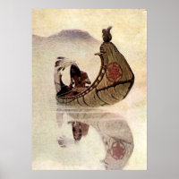 NC Wyeth Historical Painting Hiawatha