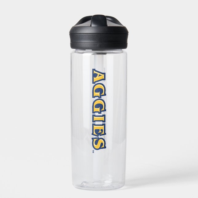 NCA&T State University | Aggies Wordmark Water Bottle (Front)