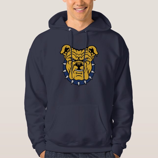 NCA&T State University | Bulldog Face 2 Hoodie (Front)