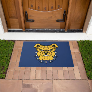 NCA&T State University   Bulldog Face Doormat