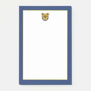 NCA&T State University Bulldog Face Post-it Notes