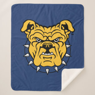 NCA&T State University   Bulldog Face Sherpa Blanket