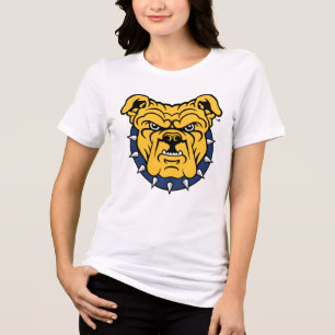 NCA&T State University Bulldog Face Tri-Blend Shirt