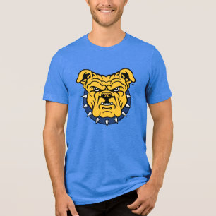 NCA&T State University Bulldog Face Tri-Blend Shirt