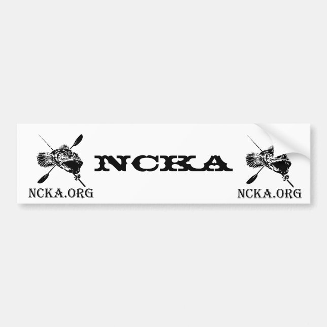 NCKA Bumper Sticker (Front)