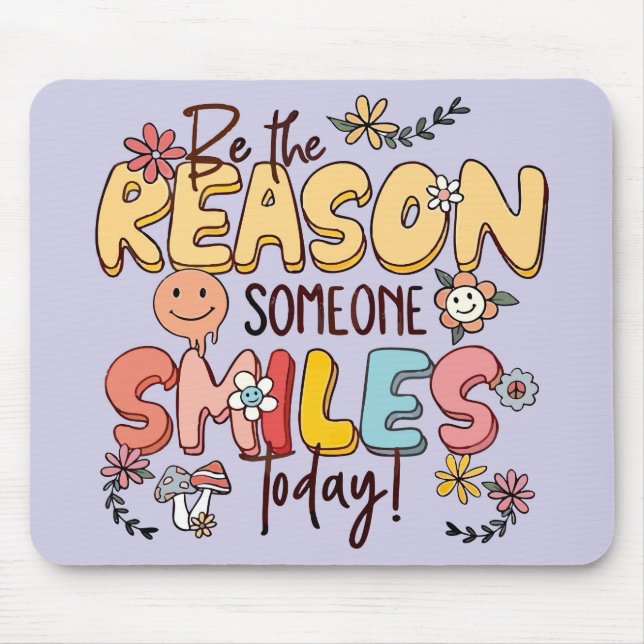 ncouraging & Heartwarming Mouse Pad (Front)
