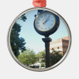 NCSSM, Bryan Clock Metal Tree Decoration