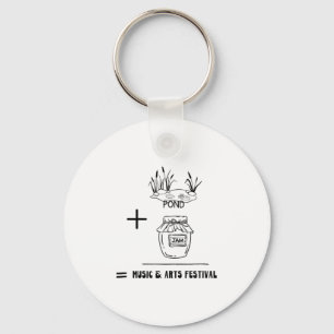 Nd Jam Rad City Michigan Michigander Music Arts Fe Key Ring