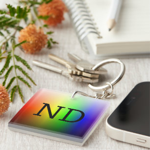 ND (NeuroDiverse) Key Ring