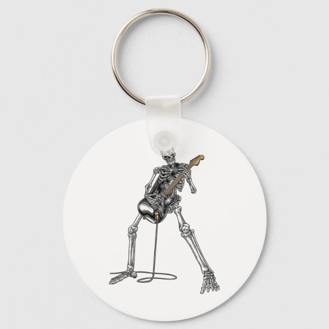Nd Rock And Roll Guitar S For Men Nd Tee  Key Ring (Front)