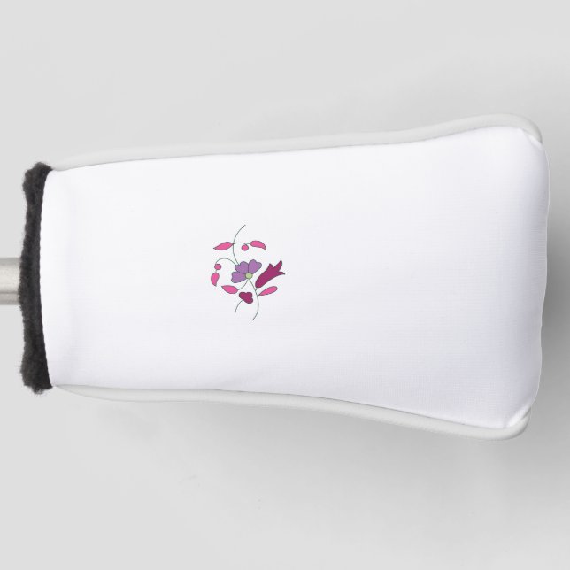 Ndrrmc Style, Soft Purple, Jazzberry Jam Golf Head Cover (Front)