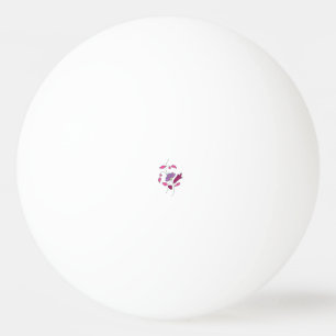 Ndrrmc Style, Soft Purple, Jazzberry Jam Ping Pong Ball