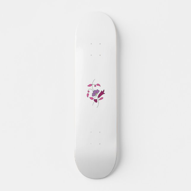 Ndrrmc Style, Soft Purple, Jazzberry Jam Skateboard (Front)