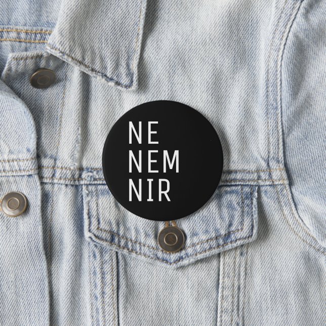 Ne Nem Nir Pronoun Button (In Situ)
