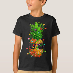 Ne Sungles Lights July Trocal Christmas Hawaiian T-Shirt