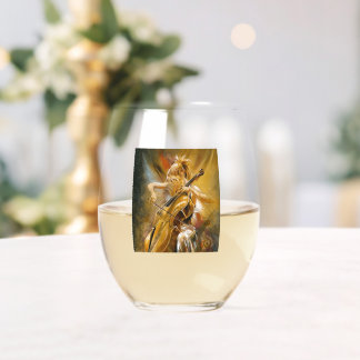 nealismiley4 stemless wine glass