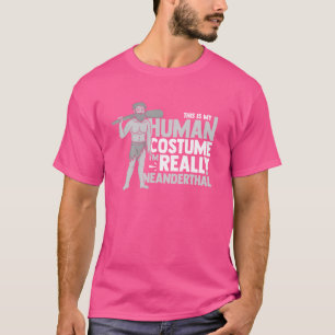 Neanderthal Man DNA Eurasian Primate Documentary T-Shirt