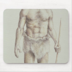 Neanderthal Man Mouse Pad