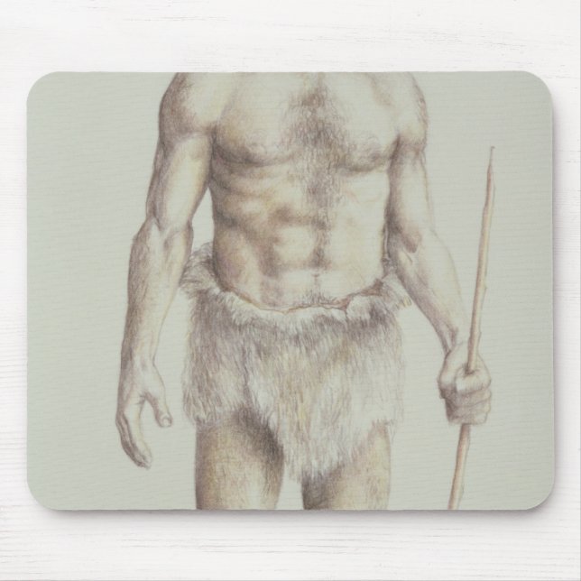 Neanderthal Man Mouse Pad (Front)