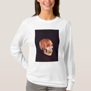 Neanderthal Skull, discovered on Mt Carmel T-Shirt