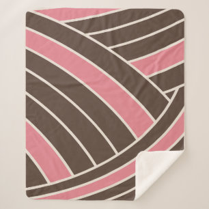 Neapolitan Abstract Sherpa Blanket