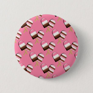 Neapolitan Ice Cream Bars 01-PIN BACKED BUTTON