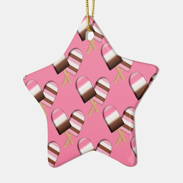 Neapolitan Ice Cream Bars 01-STAR ORNAMENT (Left)