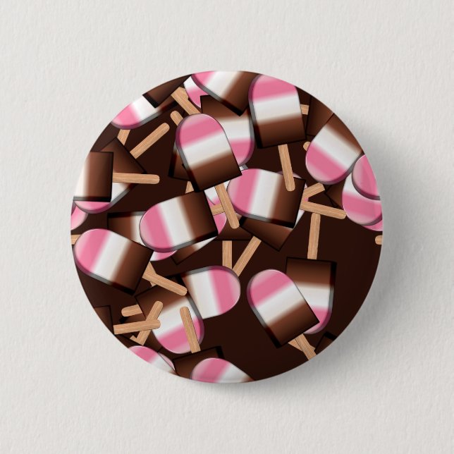 Neapolitan Ice Cream Bars 2-PIN BUTTON (Front)