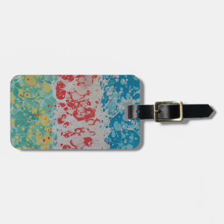 Neapolitan Marbling Luggage Tag