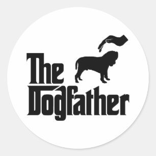 Neapolitan Mastiff Classic Round Sticker