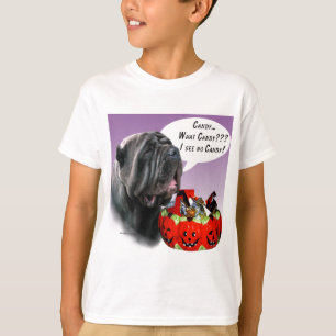 Neapolitan Mastiff Halloween Candy T-Shirt