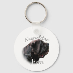 Neapolitan Mastiff Mum 2 Key Ring