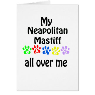 Neapolitan Mastiff Walks Design
