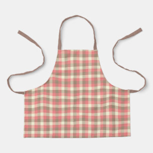 Neapolitan Plaid apron