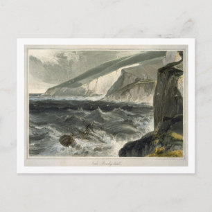 Near Beachy Head, from 'A Voyage Around Great Brit Postcard