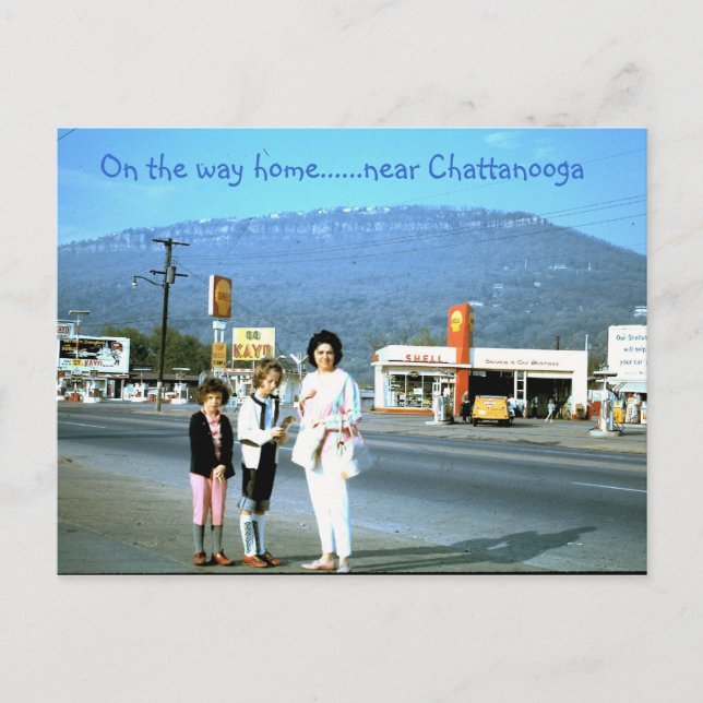 Near Chattanooga, TN Postcard (Front)