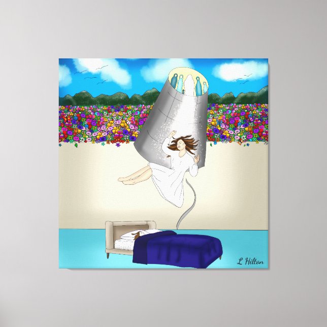 Near Death Experience Art | Life After Death Canvas Print (Front)