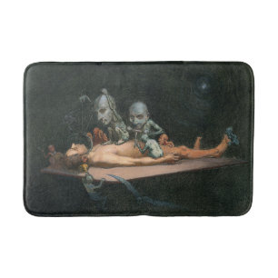 Near Death Experience Seeing Evil Demonic Spirits Bath Mat