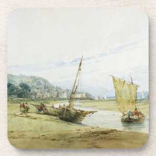 Near Honfleur, c.1822 (w/c over graphite on paper) Coaster