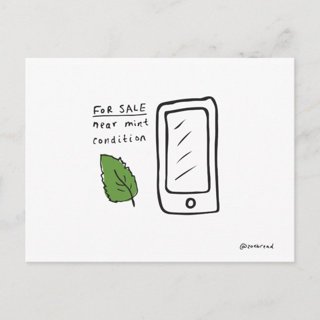 near mint postcard (Front)