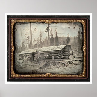 Near Sugar Loaf Hill, 1852 by Starkweath Poster