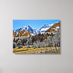 Near Sundance Resort in Utah Canvas Print