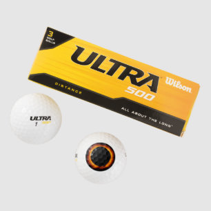 Near Total Solar Eclipse Golf Balls