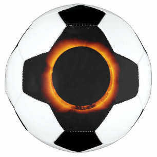 Near Total Solar Eclipse Soccer Ball