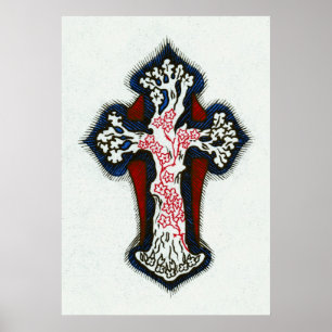 Nearer my God to Thee Cross Poster