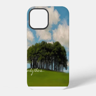 Nearly there trees Cornish drive landmark iPhone 12 Case
